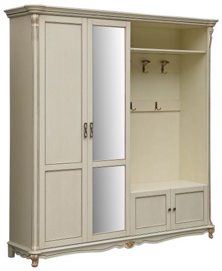 Шкаф комбинированный 4д «Алези» П1.350.3.12/П1.350.3.12-01 (П540.02з/П540.02з-01)